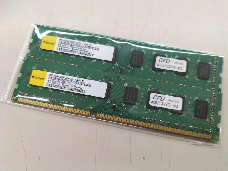 ELIXIR PC Memory PC3-10600U 4GB×2