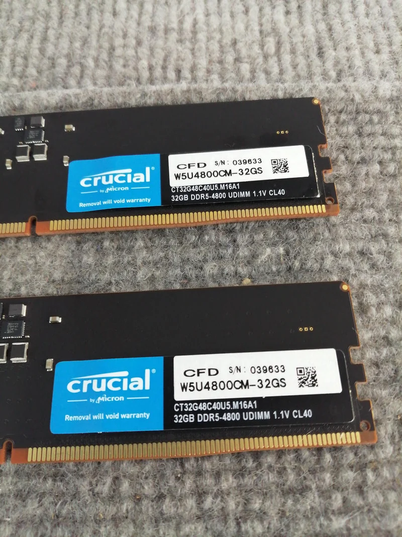 Mémoire PC Crucial W5U4800CM-32GS