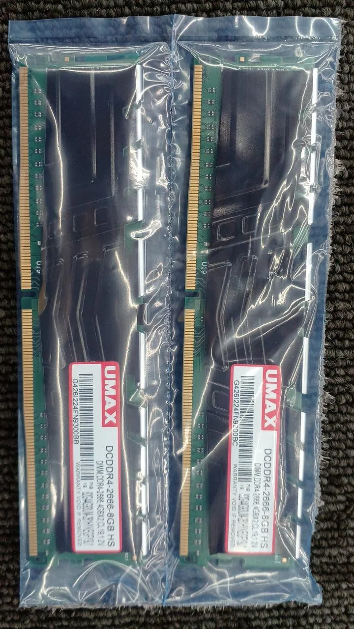 UMAX DDR4 Desktop Memory DCDDR4-2666-8GB HS