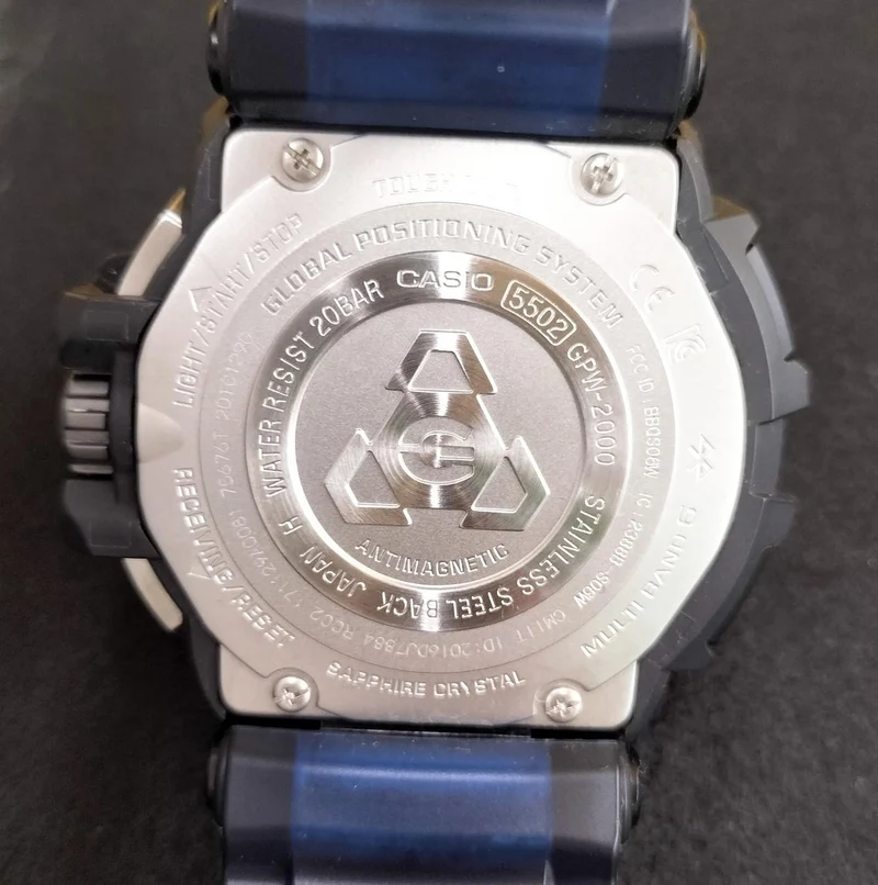 CASIO G-SHOCK GPW-2000-1A2JF
