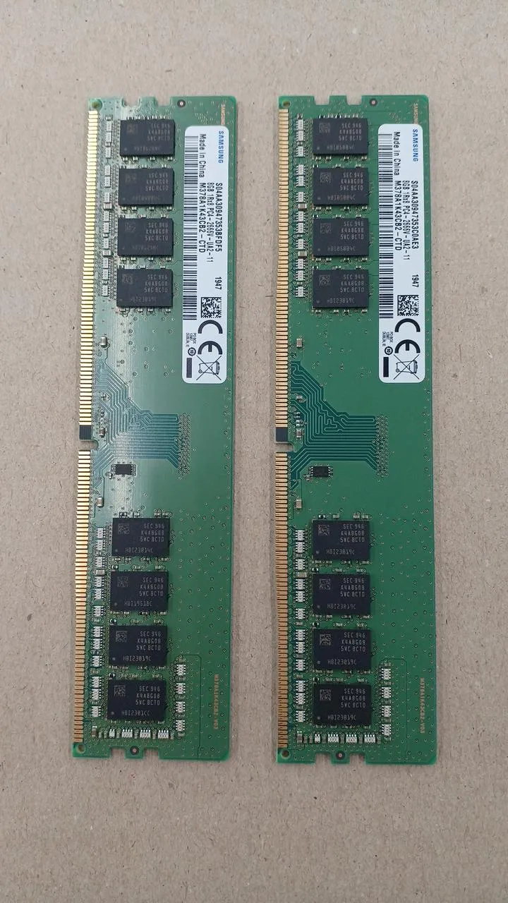 SAMSUNG 16 Go (2 x 8 Go) DDR4-2666 M378A1K43CB2-CTD