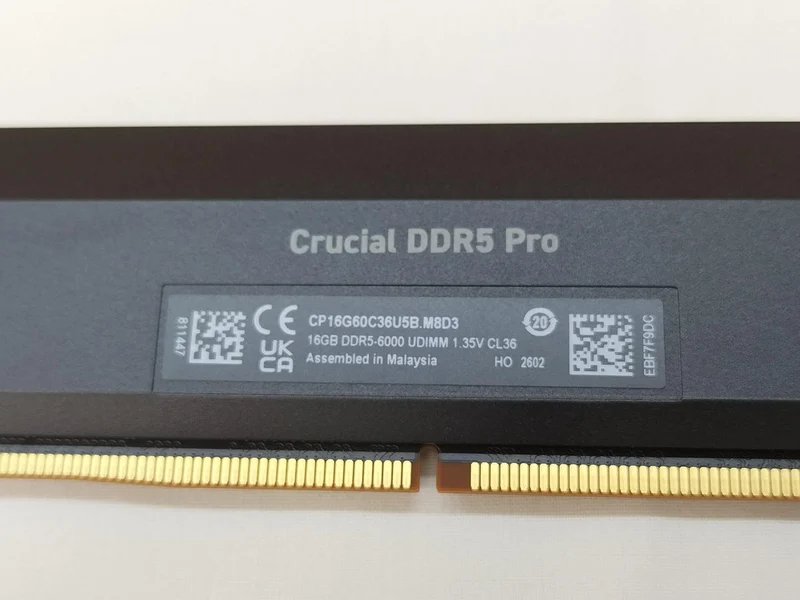 CRUCIAL Memory: DDR5 PRO CP16G60C36U5B