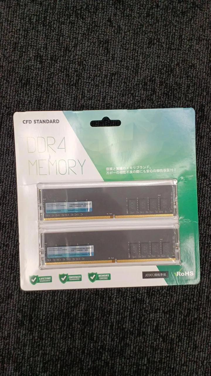 CFD STANDARD DDR4 Desktop Memory W4U2666CS-8G