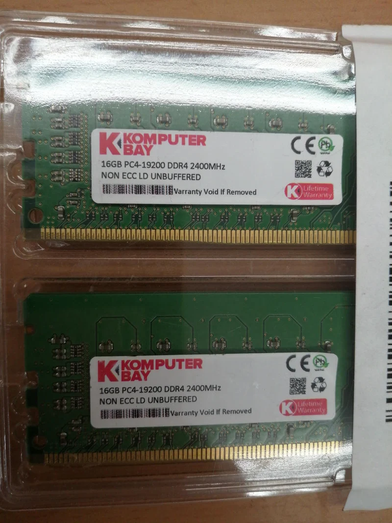 KONPUTER BAY PC Memory 16GB PC4-19200 DDR4 2400MHZ