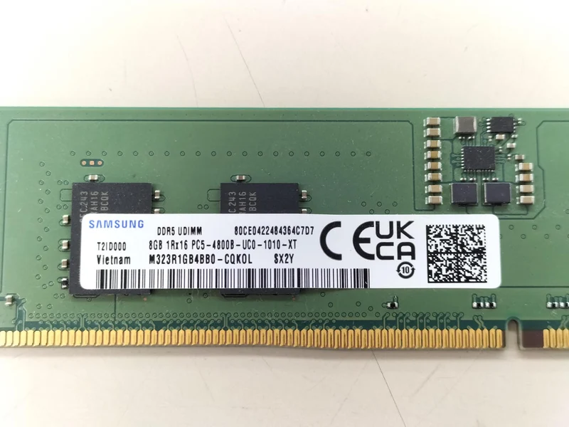 SAMSUNG DDR5 Memory 8GB M323R1GB4BB0-CQKOL