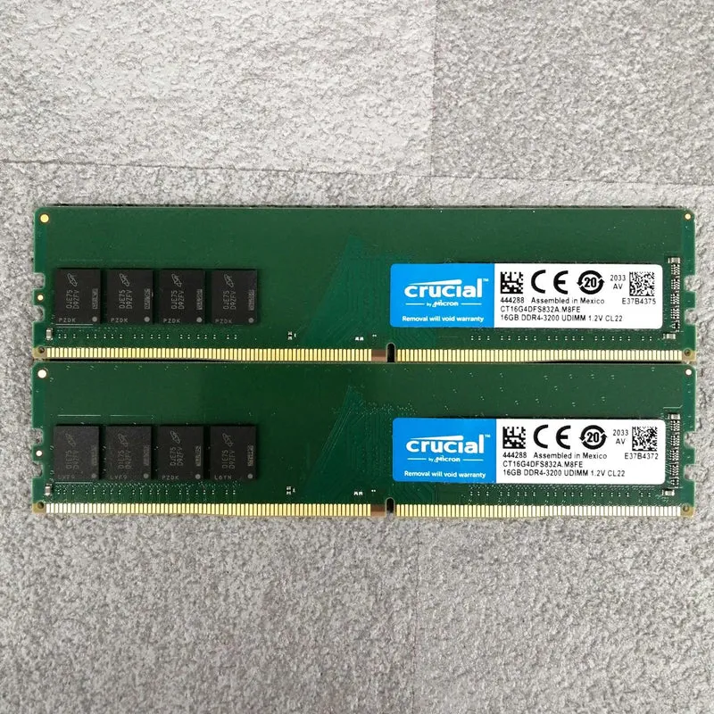 CRUCIAL PC memory CT16G4DFS832A. M8FE