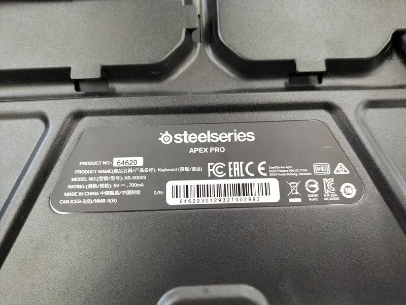 STEELSERIES Gaming Keyboard APEX PRO
