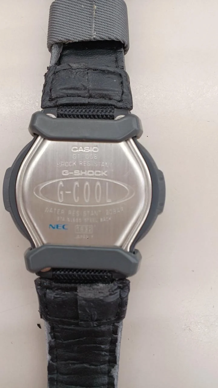 CASIO G-SHOCK GT-008 Black×Gray Deteriorated Condition C