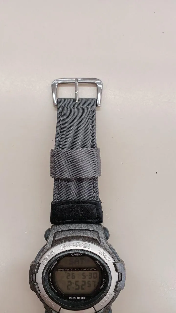 CASIO G-SHOCK GT-008 Black×Gray Deteriorated Condition C