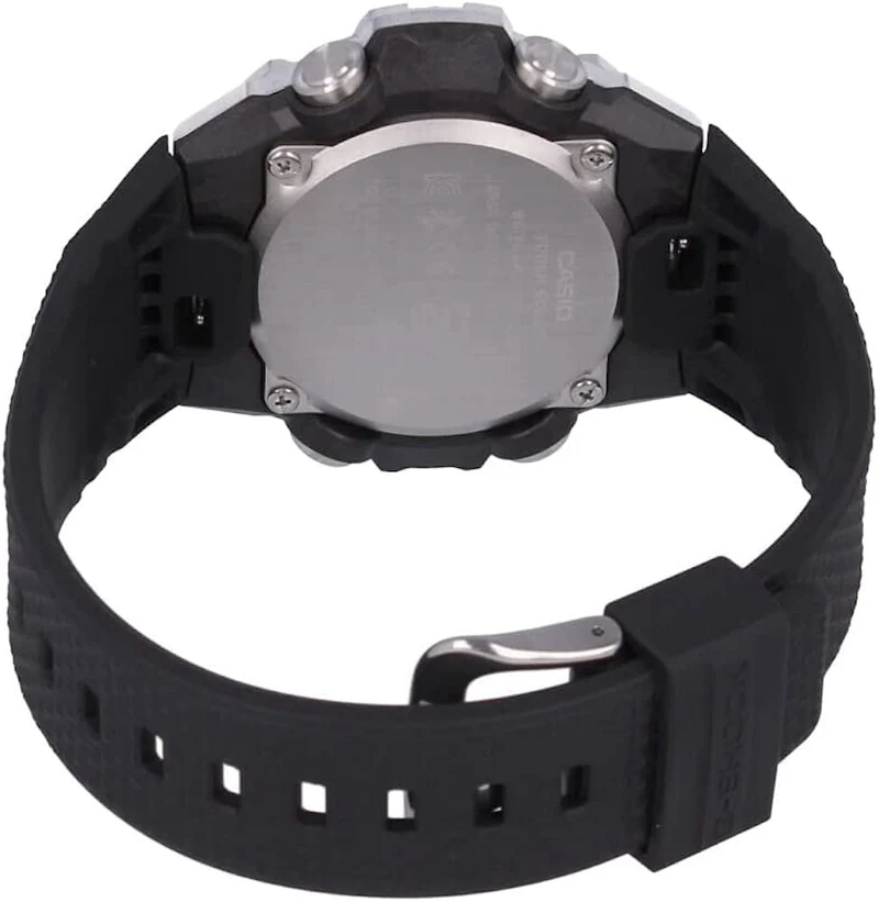 CASIO G-SHOCK G-STEEL Bluetooth Watch for Men, Tough Solar, Stainless Steel, GST-B400-1A [Parallel Import]