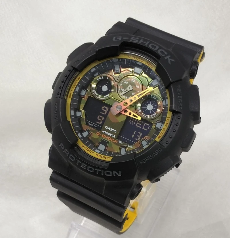 CASIO Quartz G-SHOCK GA-100BY-1AJF