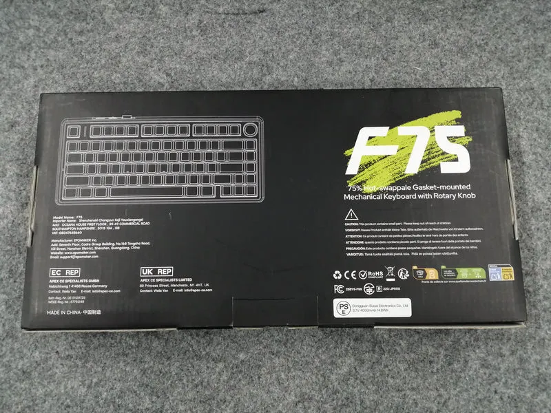 EPOMAKER×AULA Gaming Keyboard F75