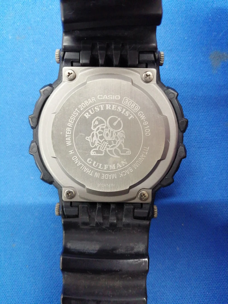 CASIO G-SHOCK Solar Watch GW-9100 GULFMAN