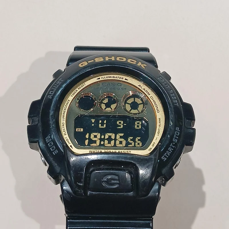 CASIO G-SHOCK BLK×GLD/DW6900CB