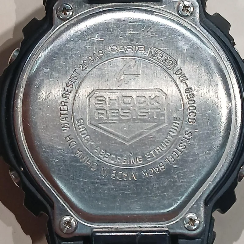 CASIO G-SHOCK BLK×GLD/DW6900CB