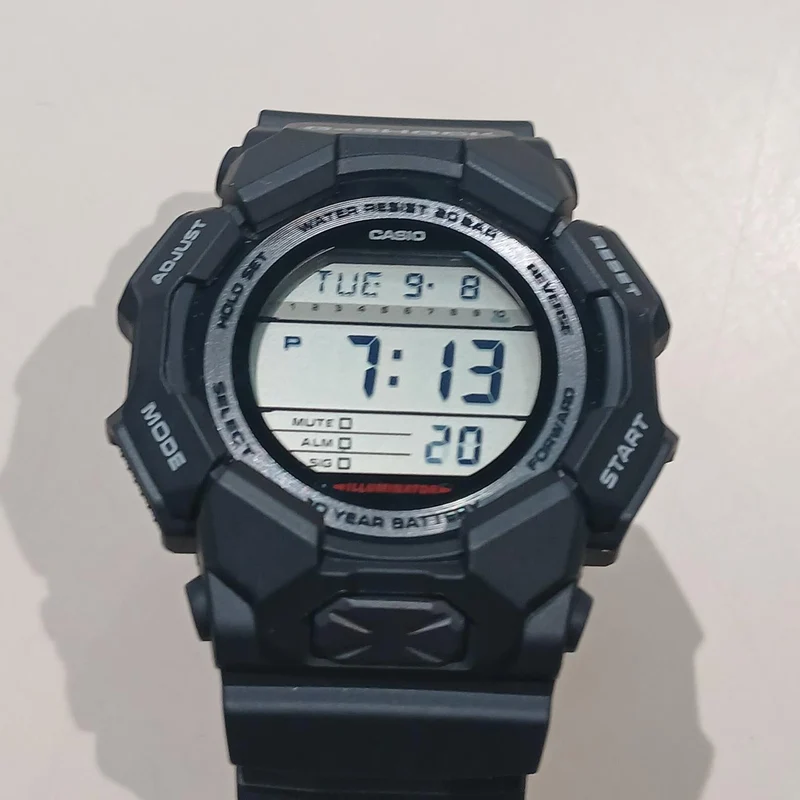 CASIO G-SHOCK NOIR/GD-010
