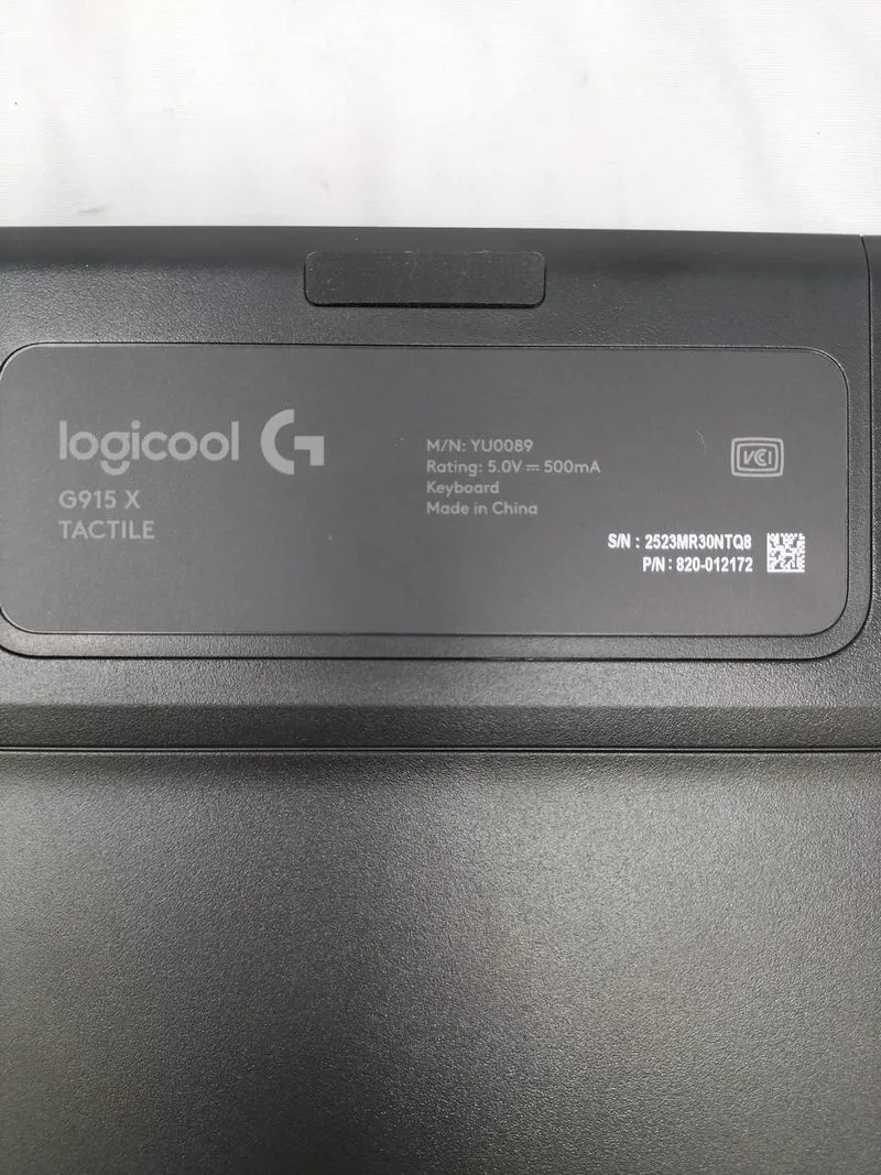 LOGICOOL Gaming Keyboard G915X