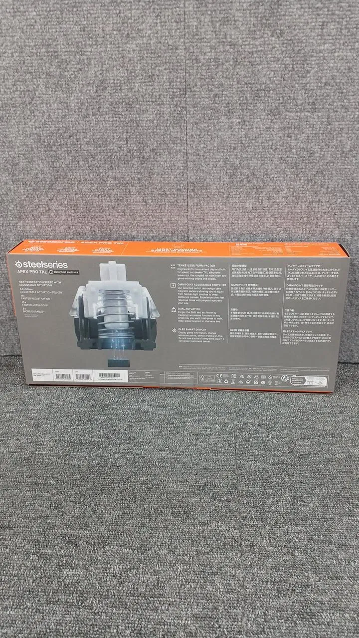 STEELSERIES Gaming Keyboard APEX PRO TKL