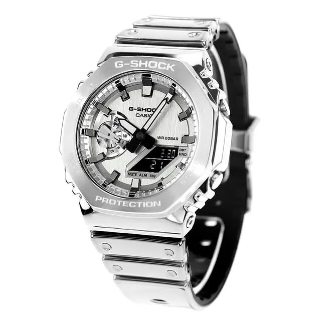 [Casio G-Shock] G-SHOCK Fine Metallic Series Analog-Digital 2100 Series Quartz Men's Watch GM-2100YM-8A [Parallel Import]
