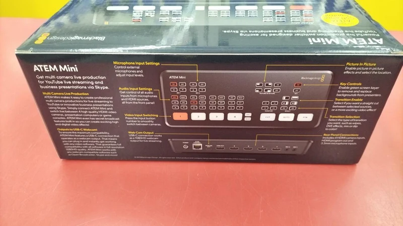 BLACKMAGIC DESIGN Video Switcher ATEM MINI