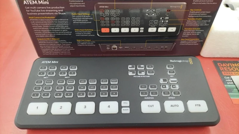 BLACKMAGIC DESIGN Video Switcher ATEM MINI