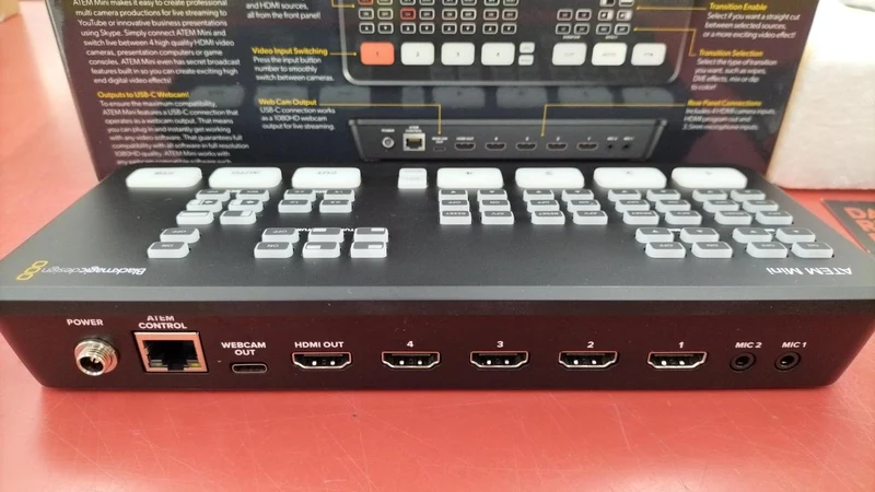 BLACKMAGIC DESIGN Video Switcher ATEM MINI