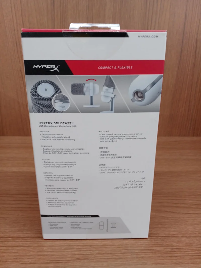 Microphone à condensateur HYPERX SOLOCAST