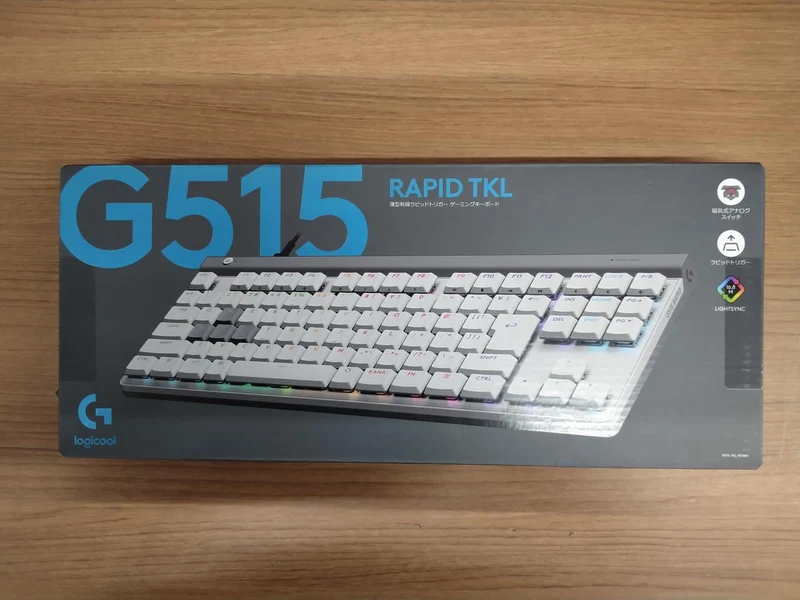 Clavier de jeu LOGICOOL G515-TKL-RTWH