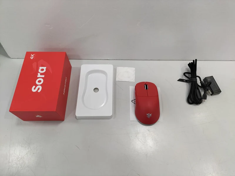 NINJUTSO Gaming Mouse NJ-SORA-4K-RED