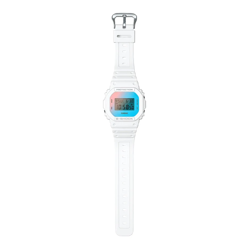 Casio G-Shock Beach Timelapse White Digital Watch DW-5600TL-7