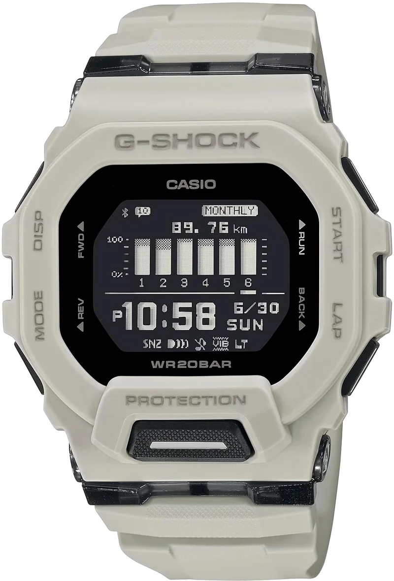 [Casio] CASIO G-SHOCK G-Squad GBD-200UU-9 Men's Watch with Mobile Link Function, Beige, Overseas Model [Parallel Import]