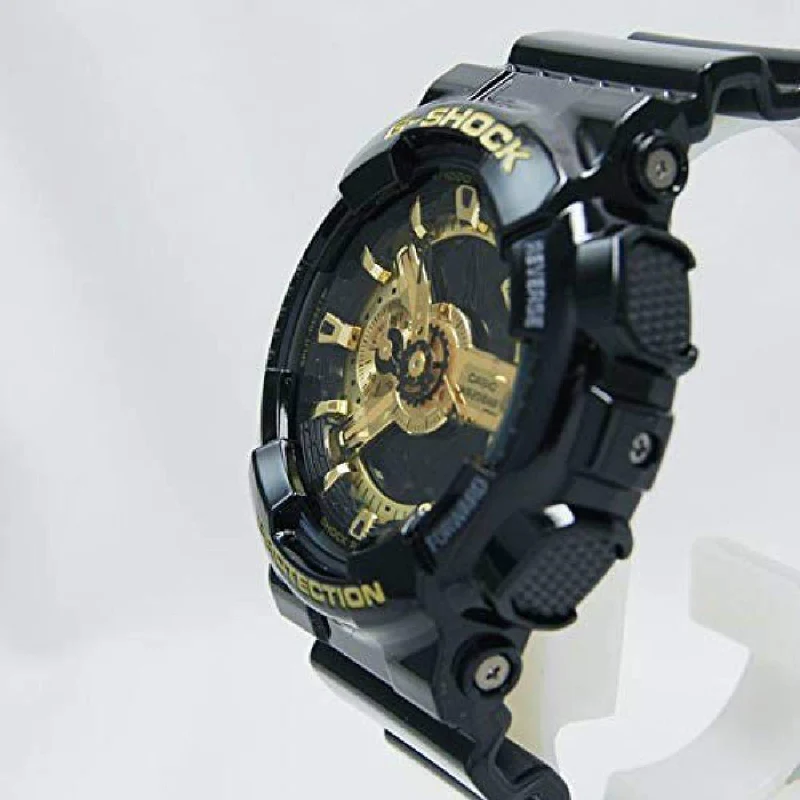 CASIO G-SHOCK MODEL NO. GA-110GB-1A (Gold x Black) Watch [Parallel Import]
