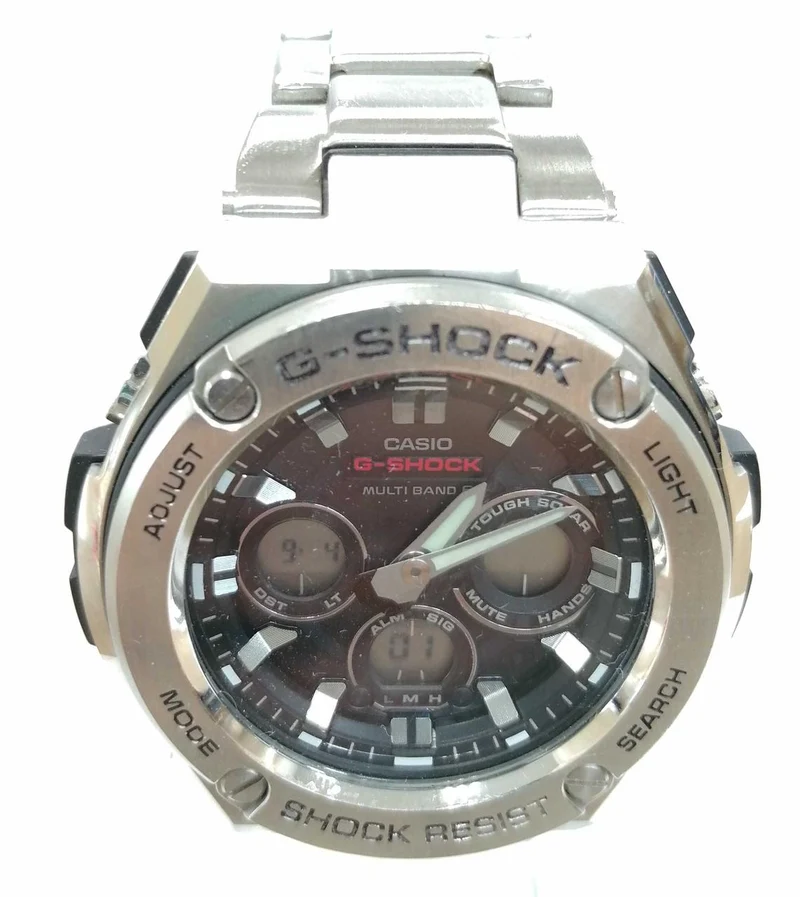 Montre CASIO G-SHOCK GST-W3100 en acier inoxydable / Légères taches