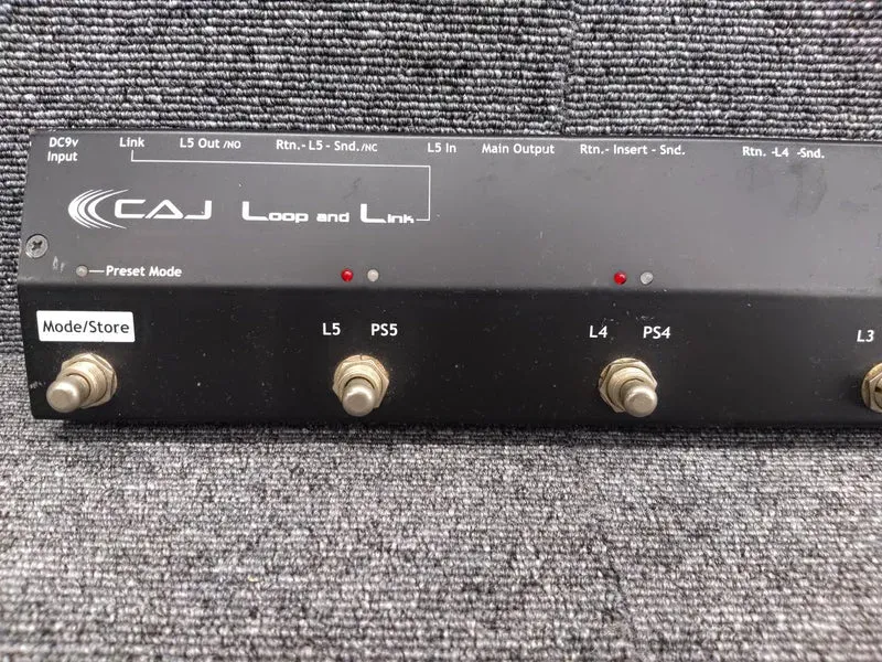 CAJ Switcher LOOP AND LINK