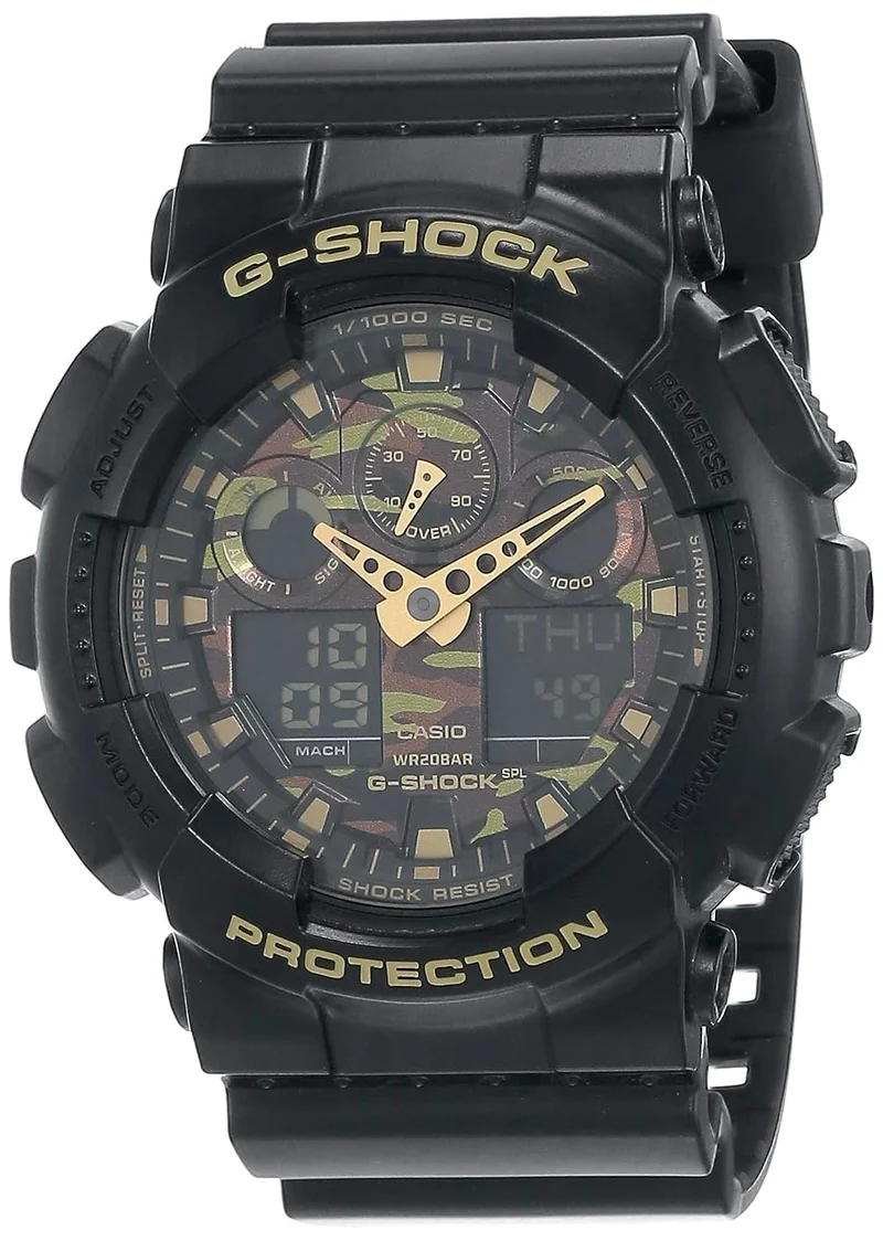 Casio G-Shock Camouflage Watch GA100CF-1A9 [Casio G-Shock Camouflage Watch GA100CF-1A9]