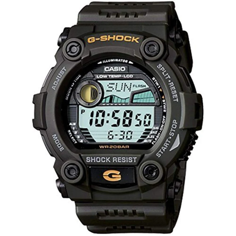 CASIO G-SHOCK Tide Graph Khaki Watch (model no. g7900-3) [Parallel Import]