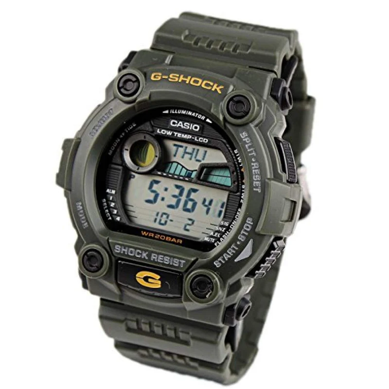 CASIO G-SHOCK Tide Graph Khaki Watch (model no. g7900-3) [Parallel Import]