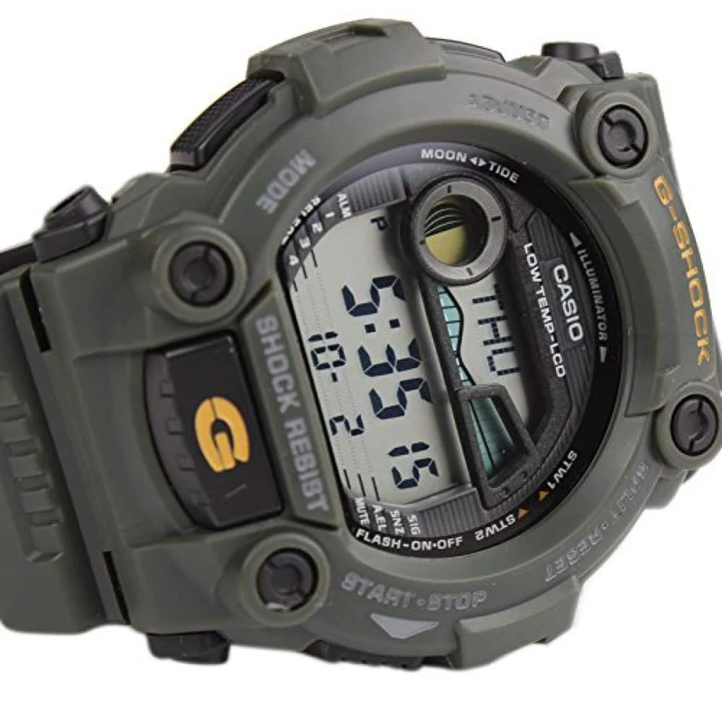 CASIO G-SHOCK Tide Graph Khaki Watch (model no. g7900-3) [Parallel Import]