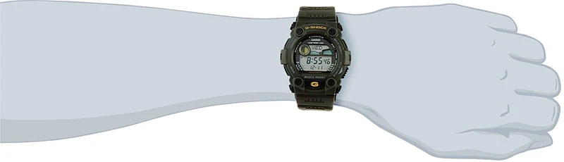 CASIO G-SHOCK Tide Graph Khaki Watch (model no. g7900-3) [Parallel Import]