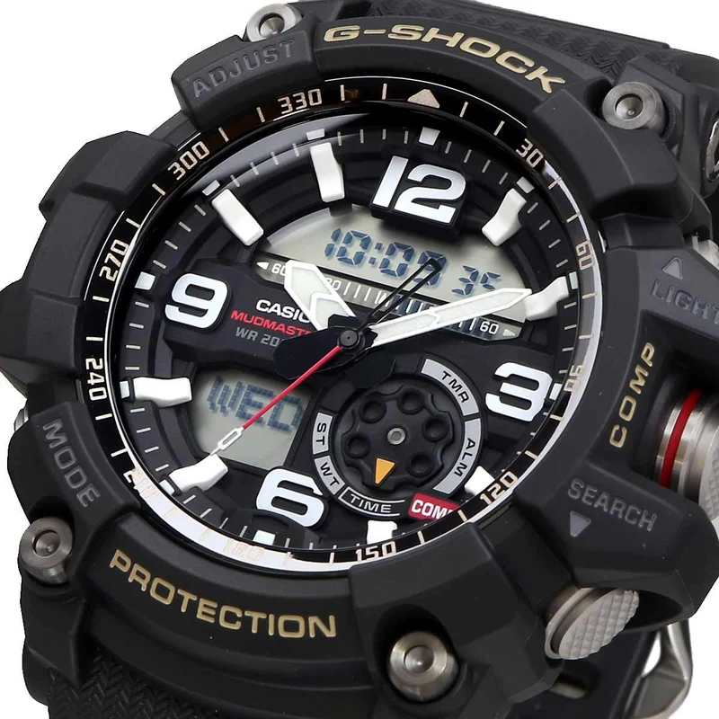 CASIO G-SHOCK GG-1000-1A Men's Master of G Mudmaster Black Dustproof Watch [Parallel Import]
