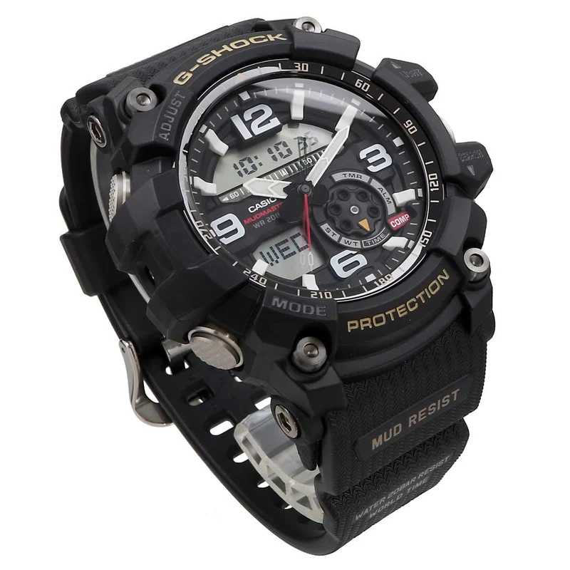 CASIO G-SHOCK GG-1000-1A Men's Master of G Mudmaster Black Dustproof Watch [Parallel Import]