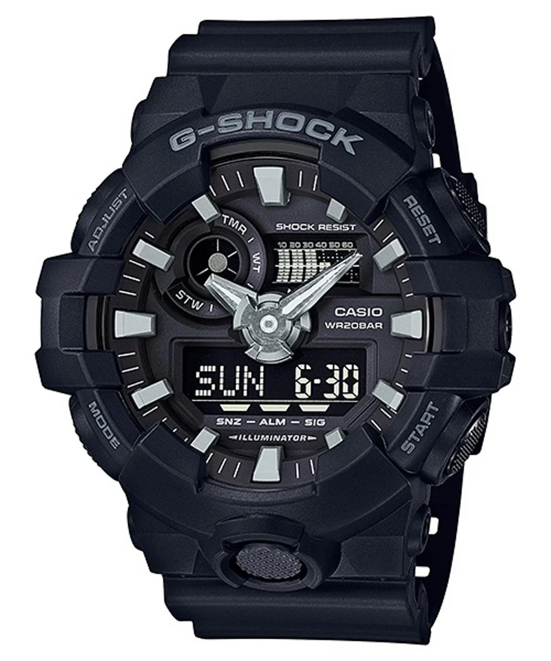 [Casio] G-SHOCK GA-700-1B Men's Watch [Parallel Import]
