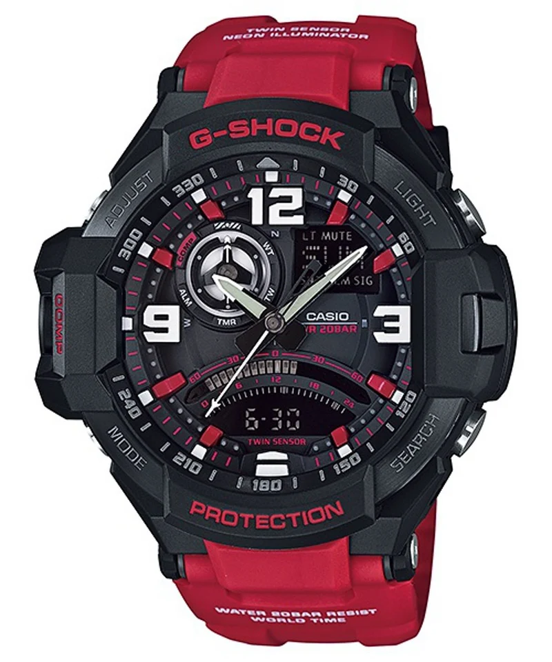 Casio G-SHOCK SKY COCKPIT Overseas Model GA-1000-4B Men's Watch [Parallel Import]