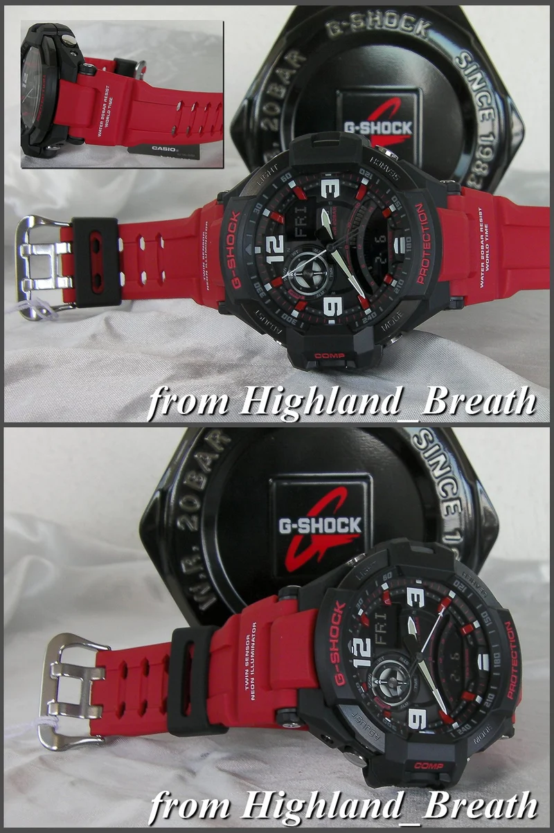 Casio G-SHOCK GA-1000-4B Sky Cockpit Watch (Parallel Import)