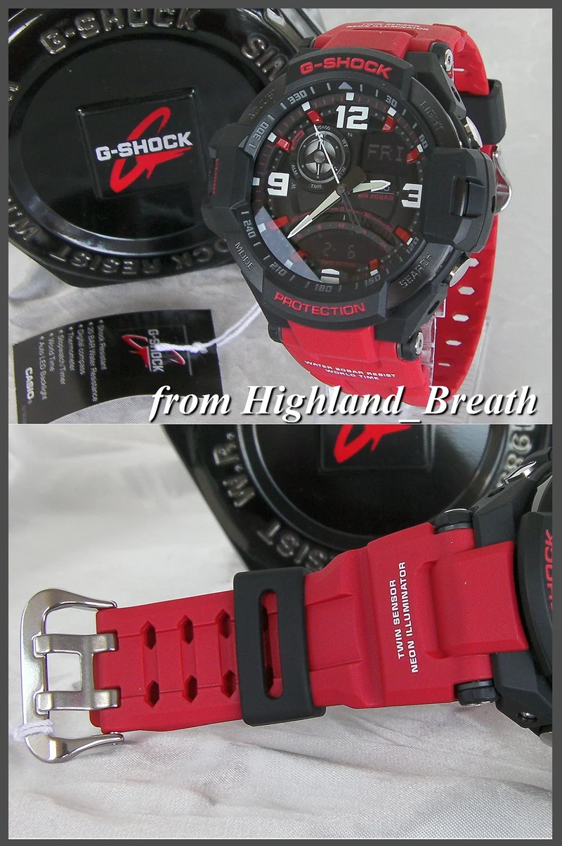 Casio G-SHOCK GA-1000-4B Sky Cockpit Watch (Parallel Import)
