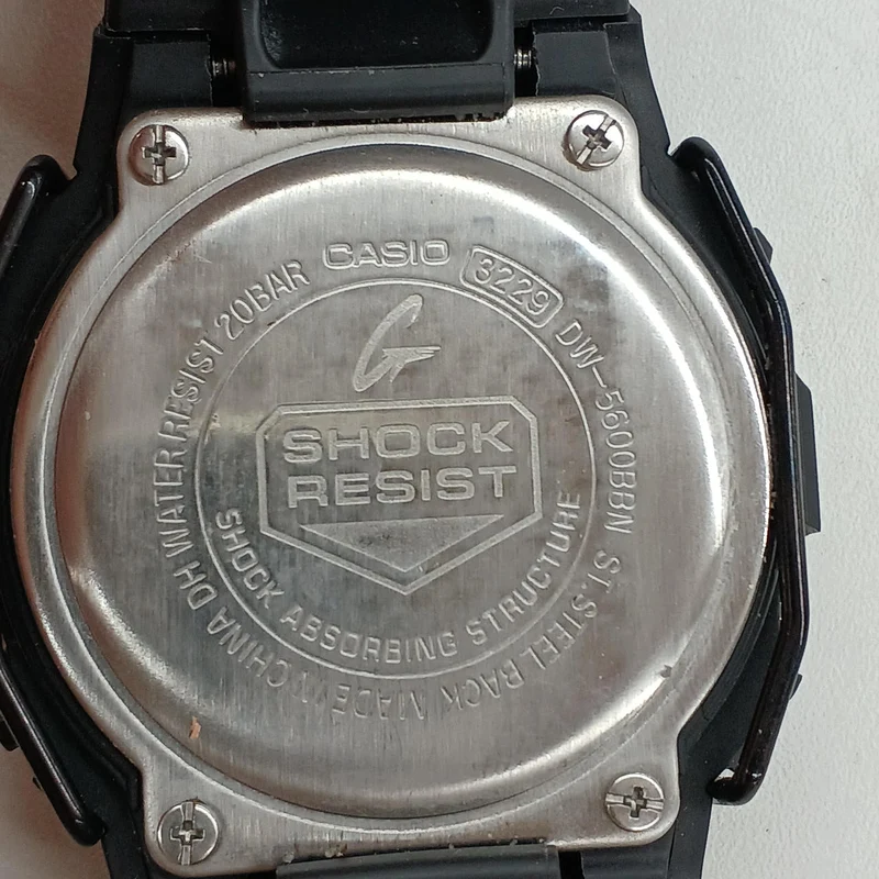 CASIO G-SHOCK DW-5600BBN