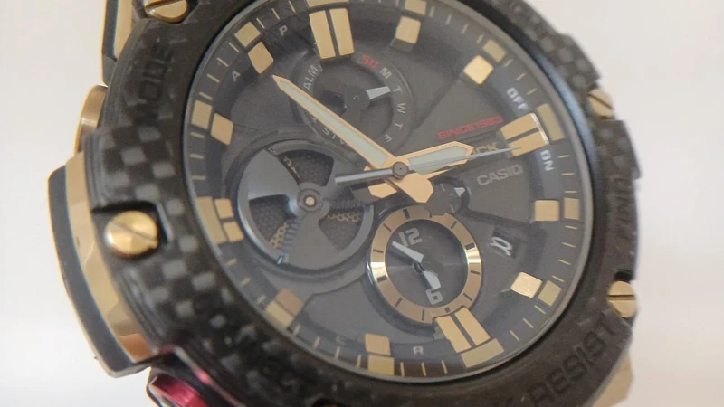 CASIO G-SHOCK Gold Tornado GST-B100 35th Anniversary