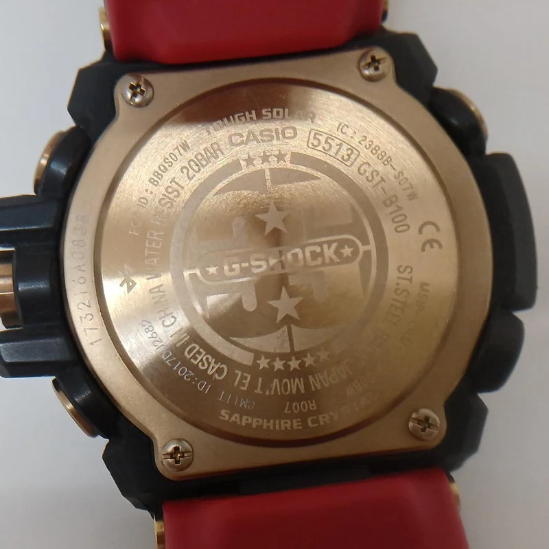 CASIO G-SHOCK Gold Tornado GST-B100 35th Anniversary