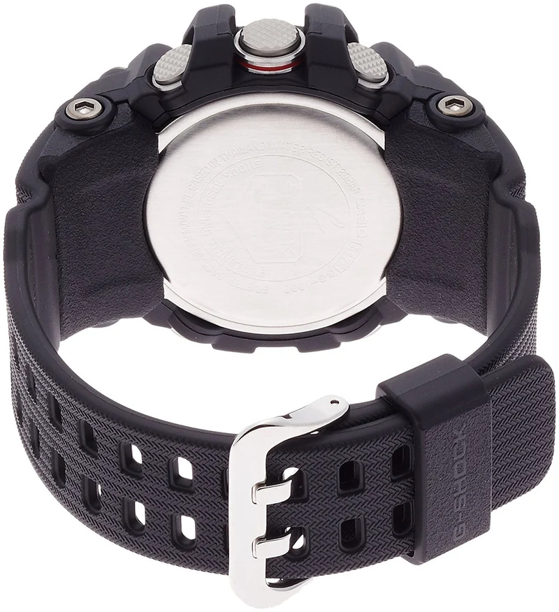 Montre homme CASIO G-SHOCK Mudmaster GG-1000-1A / GG-1000-1ADR à quartz avec affichage de l'heure mondiale (même modèle que le modèle domestique GG-1000-1AJF) [Importation parallèle]