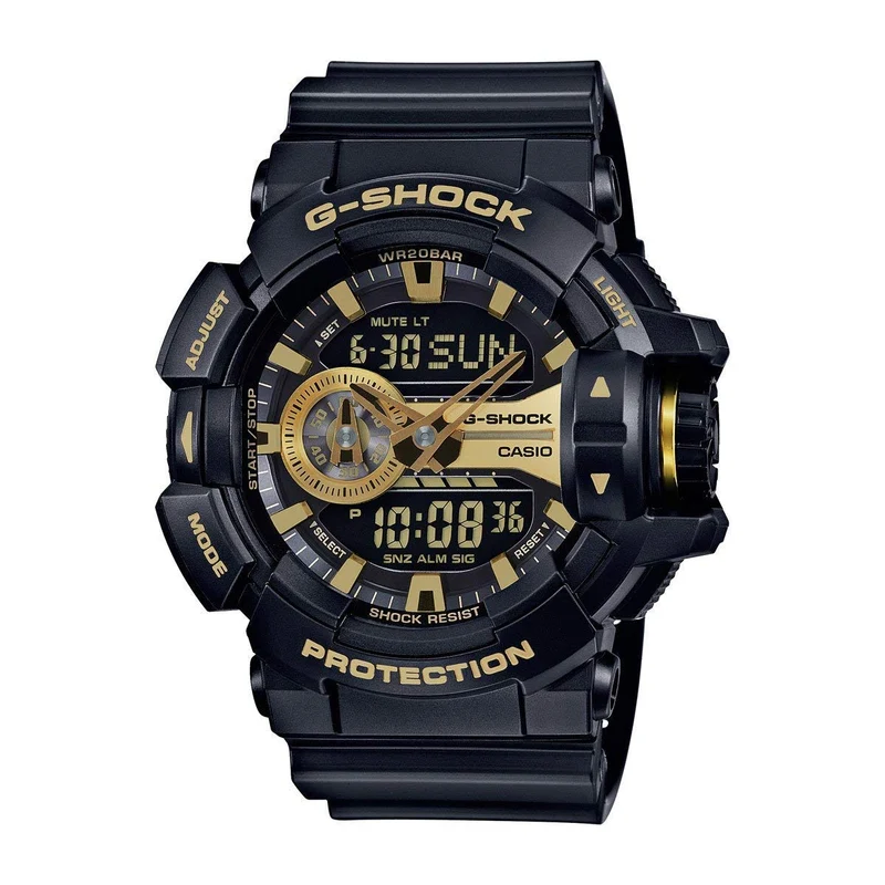 [Casio] CASIO G-SHOCK Montre analogique-numérique G-Shock Or x Noir GA-400GB-1A9 [Importation parallèle]